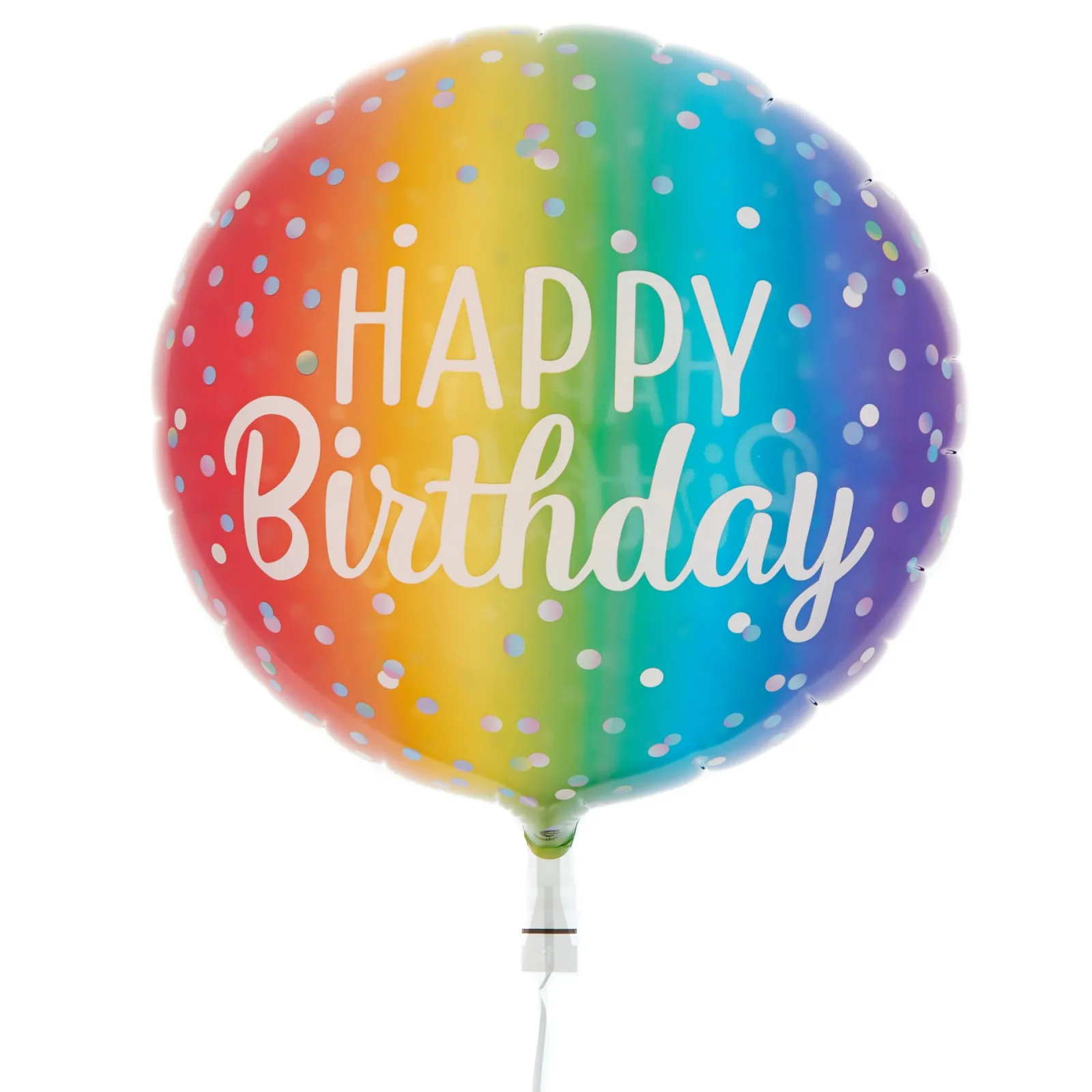 Online 22-Inch Happy Birthday Rainbow Ombré Bubble Balloon - DELIVERED INFLATED! Kids Balloons For Kids|Balloons For Him