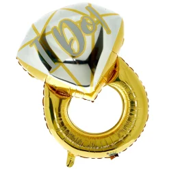 26-Inch I Do Wedding Ring Foil Helium Balloon Wedding Party|Hen Party