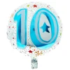 Hot 18-Inch Starry 10th Birthday Foil Helium Balloon Kids Birthday Party|Balloons For Kids