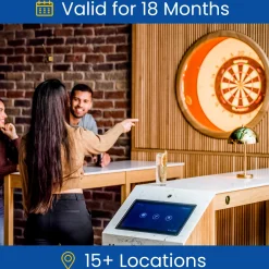 Card Factory Interactive Darts for Two Gift Experience Day