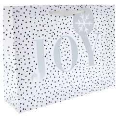 Hot Joy Extra Large Landscape Christmas Gift Bag Black & White Gift Wrap|Gift Wrap For Him