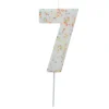 Jumbo Number '7' Sprinkle Candle Cake Candles|Birthday Party