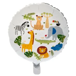 Card Factory Jungle Animals 18-Inch Foil Helium Balloon