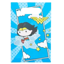 Card Factory Justice League Party Tableware & Decorations Bundle - 16 Guests