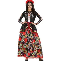 Discount La Catrina Adult Fancy Dress Costume Fancy Dress|Halloween Party