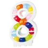 Hot Large Number 8 Balloon Stand 80Th Birthday|18Th Birthday