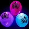 Discount Latex Illooms Birthday Girl Light-Up Balloons - Pack of 5 Kids Birthday Party|Balloons For Kids