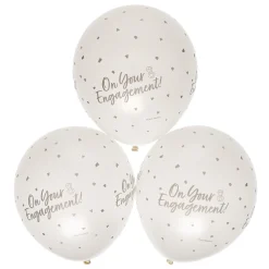 Hot Latex On Your Engagement Balloons - Pack of 6 Engagement Party|Balloons For Him
