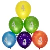 Clearance Latex Rainbow 4th Birthday Balloons - Pack of 6 Kids Birthday Party|Balloons For Kids