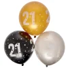 New Latex 21st Birthday Balloons - Pack of 6 21St Birthday|Birthday Party
