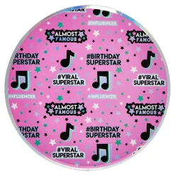 Card Factory Lets Dance Party Tableware & Decorations Bundle - 8 Guests