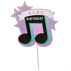 Card Factory Lets Dance Party Tableware & Decorations Bundle - 8 Guests