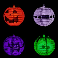 Best Let's Glow Spooky Glow Lanterns - Pack of 4 Halloween Party