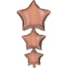 Hot Linked Rose Gold Stars Foil Balloon (94cm) Kids Wedding Party|Hen Party