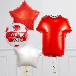 Sale Liverpool Football Club Supershape & Foils Balloon Package - Delivered Inflated! Kids Balloons For Kids|Balloons For Him