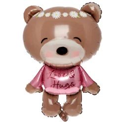 Clearance Love & Hugs Super Shape Foil Helium Balloon Balloons For Her|Character Balloons