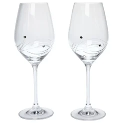 Card Factory Lunar Wine Glasses - Set of 2
