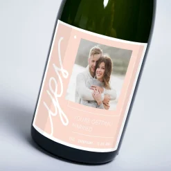 Discount Luxury Personalised Champagne - Just Married Wedding|Photo Gifts