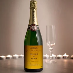 Sale Luxury Personalised Champagne - Gold Anniversary Anniversary Gifts|Gifts For Couples