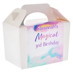 Card Factory Magical Cloud Personalised Party Box