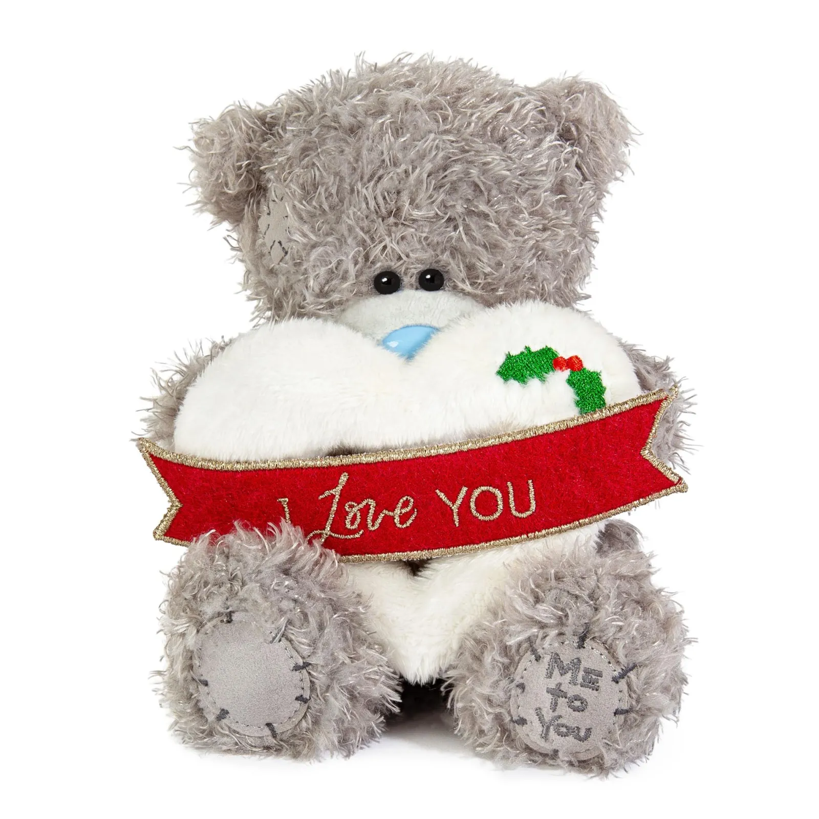 Card Factory Me To You Tatty Teddy Christmas Holly Love You Plush