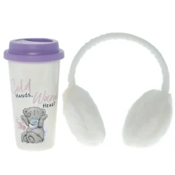 Card Factory Me To You Tatty Teddy Travel Mug & Ear Muffs Gift Set