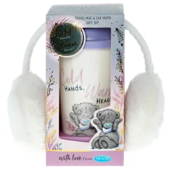 Card Factory Me To You Tatty Teddy Travel Mug & Ear Muffs Gift Set