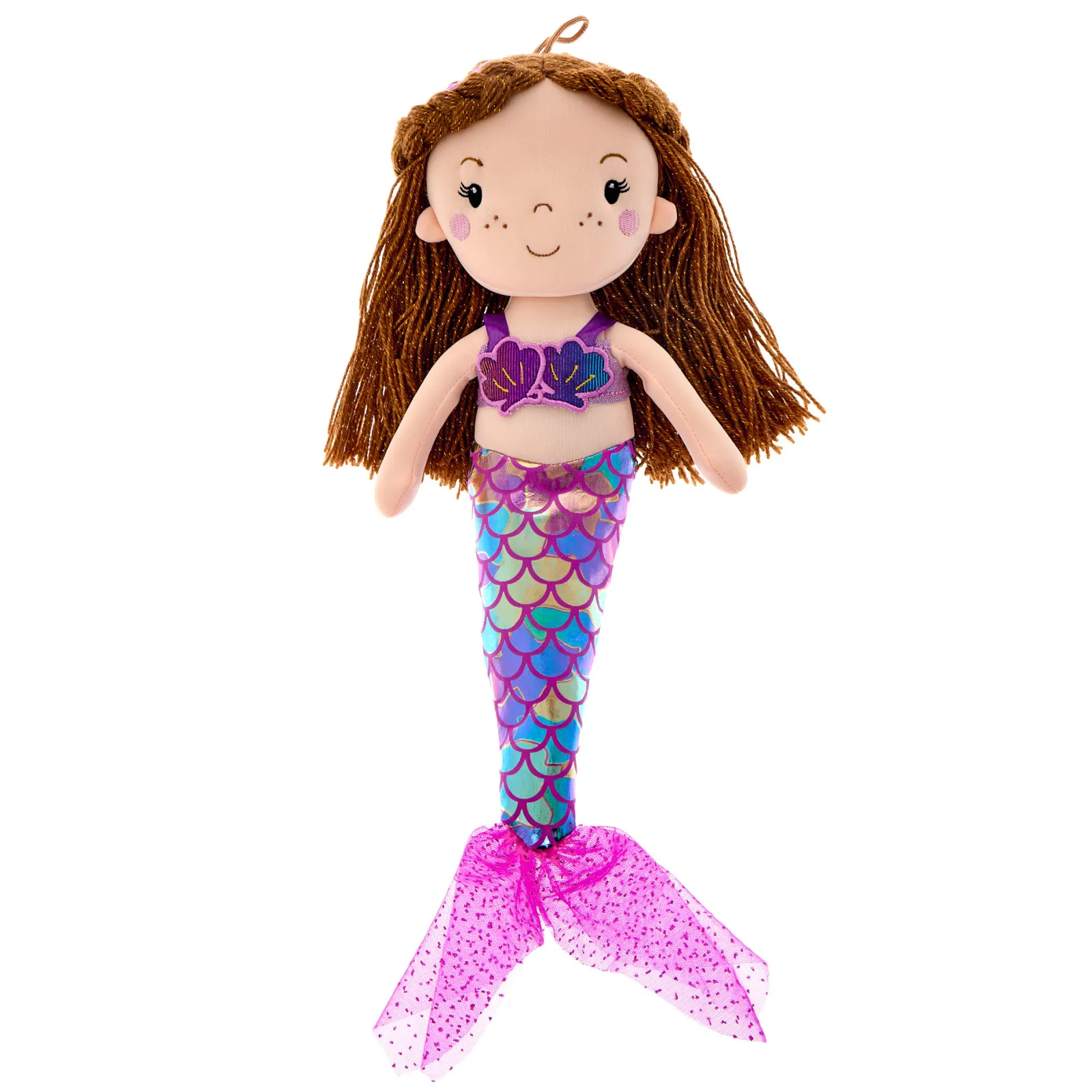 Kids Card Factory Medium Doll Mermaid Soft Toy
