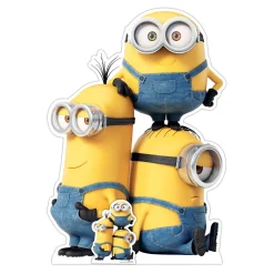 Card Factory Medium Minions Trio Cardboard Cutout