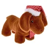 Online Medium Sausage Dog With Scarf & Hat Soft Toy Kids Soft Toys|Christmas Gifts