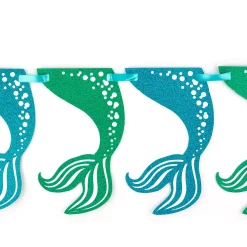 Clearance Mermaid Party Tableware & Decoration Bundle - 16 Guests Tableware|Birthday Party