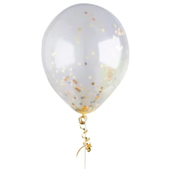 Best Metallic Confetti Latex Balloons - Pack of 5 (3 Colour Options) Kids Balloons For Kids|Balloons For Him