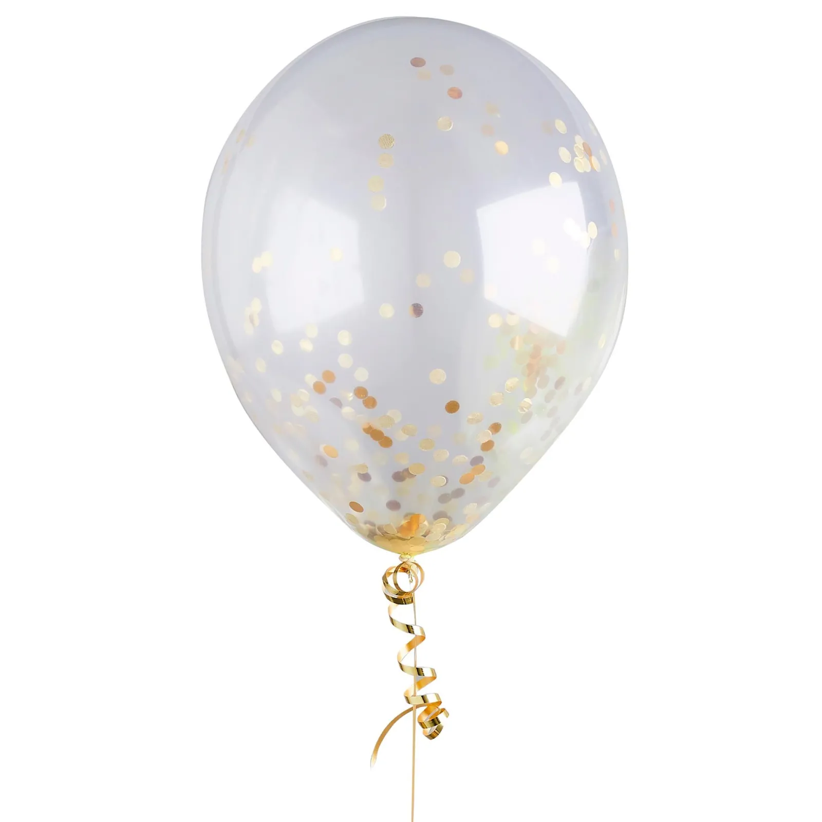 Best Metallic Confetti Latex Balloons - Pack of 5 (3 Colour Options) Kids Balloons For Kids|Balloons For Him