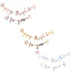 Sale Metallic Happy Birthday To You Card Banner (3 Colour options) Banners & Bunting|Birthday Party