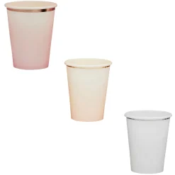 Best Metallic Ombre Paper Cups - Pack of 8 (3 Colour Options) Tableware|Birthday Party