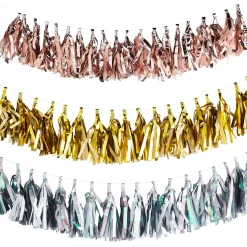 Card Factory Metallic Tassel Garland (3 Colour Options)