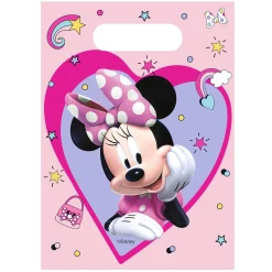 Card Factory Minnie Junior Party Tableware & Decorations Bundle - 16 Guests