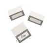 Card Factory Monochrome Place Cards - Pack of 10