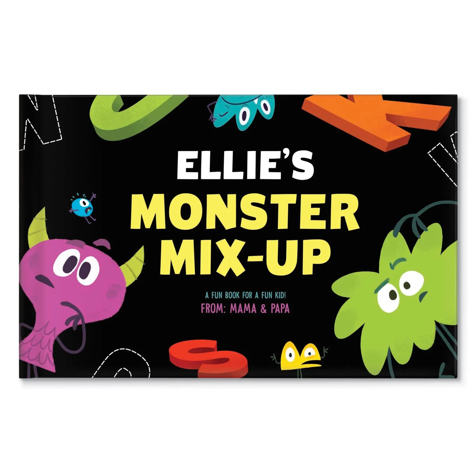 Kids Card Factory Monster Mix-Up Softcover Personalised Storybook