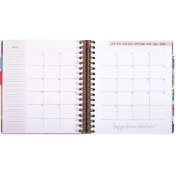 Card Factory 18-Month Pink & Gold Weekly Organiser (August 2025 - December 2026)