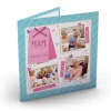 Card Factory Multi Photo Card - Mam's Pink Polaroids