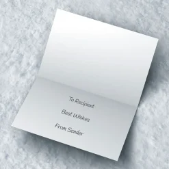 Card Factory Multi Photo Christmas Card - Winter Wishes From