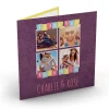 Outlet Multi Photo Thank You Card - Names & Photos Premium Square|Thank You
