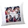 Discount Multi Photo Valentine's Cushion - Happy Memories Live In Our Hearts Personalised Cushions|Photo Gifts