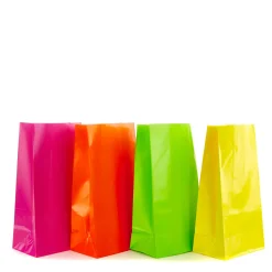 Card Factory Multi-Coloured Paper Party Bags - Pack Of 10