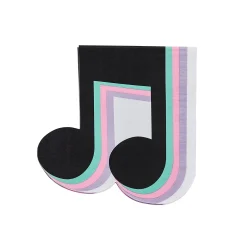 Sale Musical Note Paper Napkins - Pack of 16 Tableware|Birthday Party