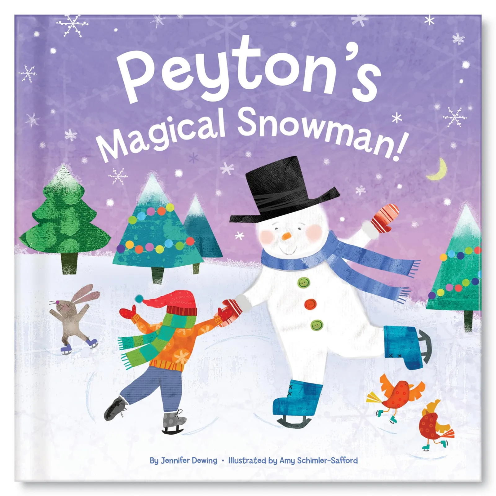 Kids Card Factory My Magical Snowman Hardcover Personalised Book