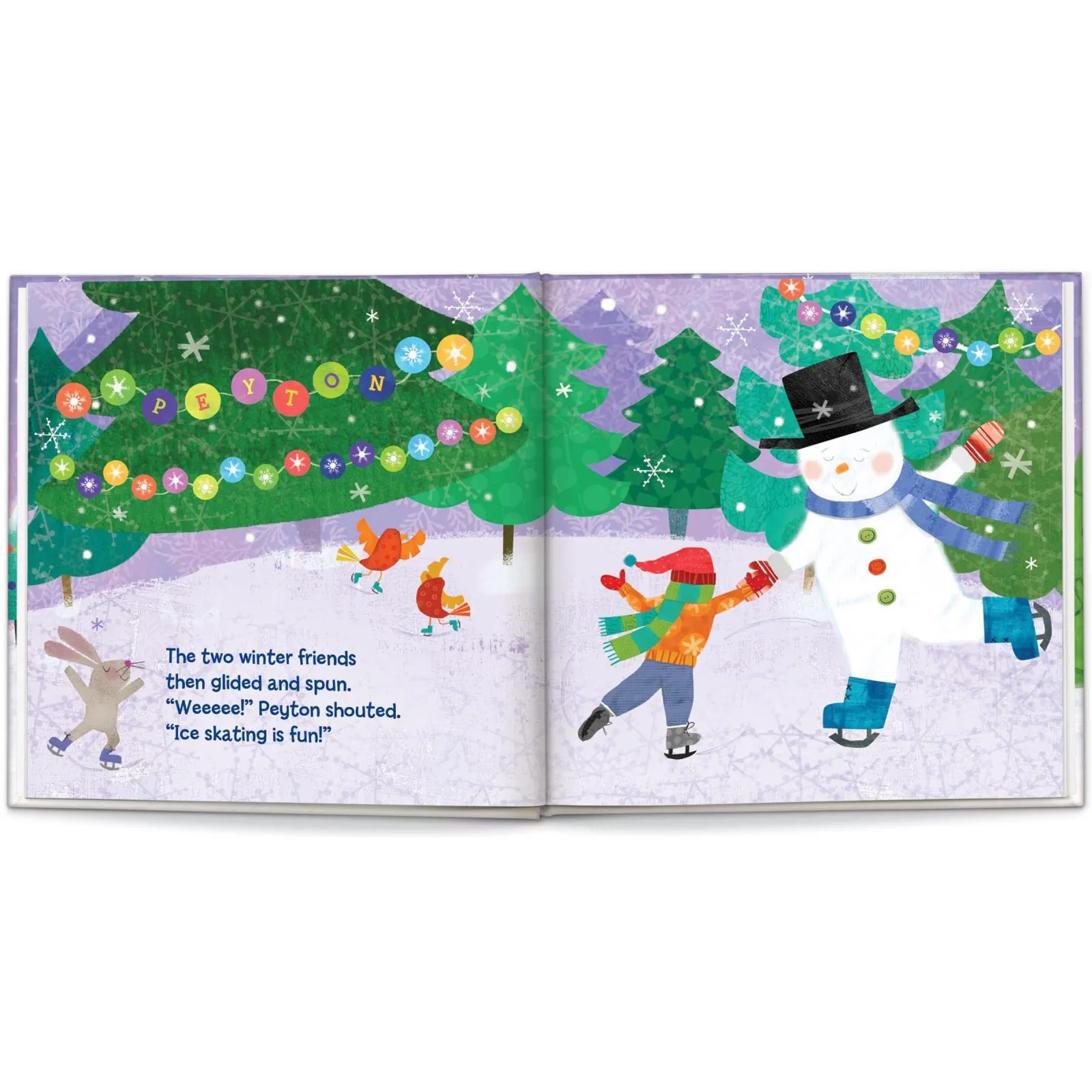 Kids Card Factory My Magical Snowman Hardcover Personalised Book