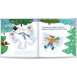 Kids Card Factory My Magical Snowman Softcover Personalised Book
