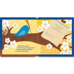 Kids Card Factory My Very Happy Birthday! Personalised Blue Storybook